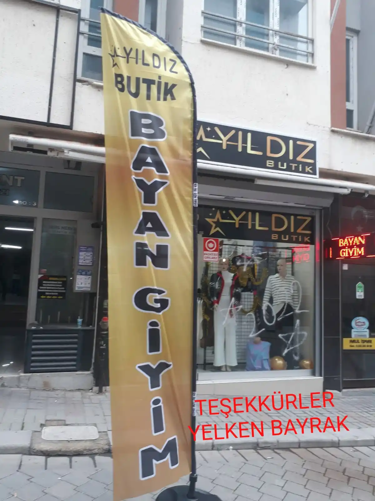 Konfeksiyon Yelken Bayrağı-19